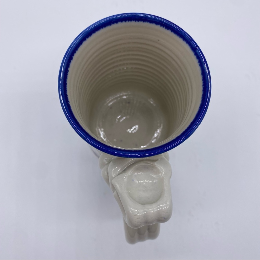 Tom Edwards Vintage Political Pottery Mug George Bush Life Line - Picture 5 of 6